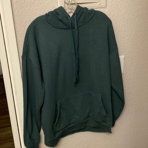 90 Degrees forest green sweatshirt hoodie - size medium